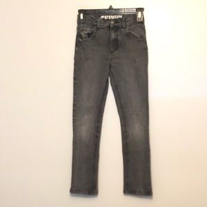 Gymboree Boys Skinny Jeans Gray Size 8